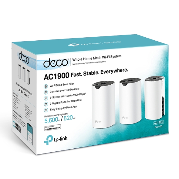 Mesh TP-LINK Deco S7 Paq de 3 AC1900 GIGABIT - Imagen 4