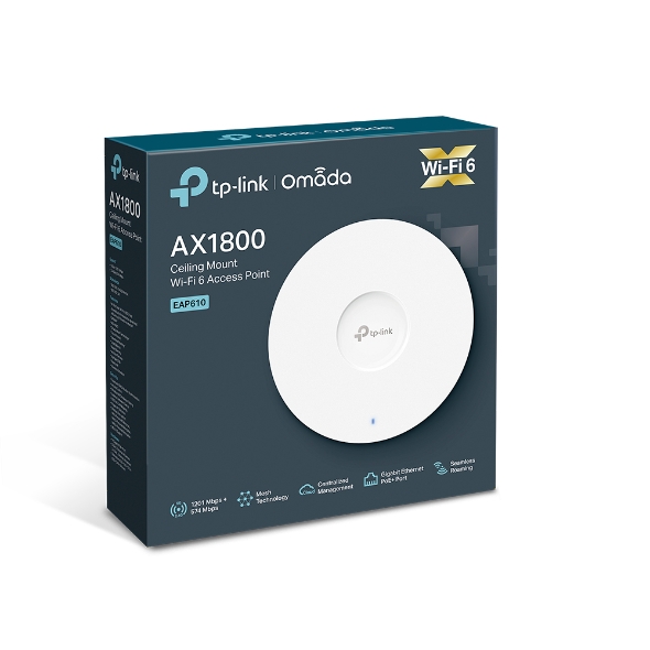 Access Point TP-LINK EAP610 Ax1800 Wireless 2 BAND Wifi 6 - Imagen 4
